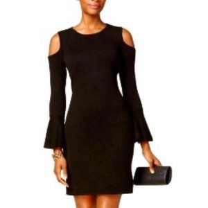 Jessica Howard  Cold Shoulder Sweater Dress